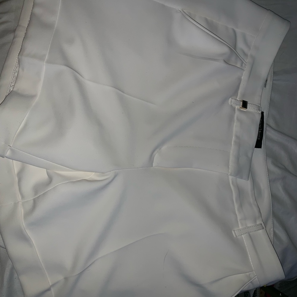 White House Black Market White Shorts